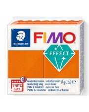 Masa termoutwardzalna FIMO EFFECT 57g , pomarańczowa metaliczna, nr 41
