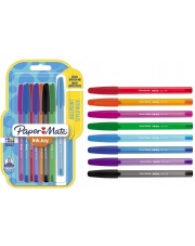Długopis Paper Mate Inkjoy Cup , ze skuwką , 8 sztuk w 8 kolorach