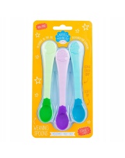 Sztućce - łyżeczka dla malucha NANA'S MANNERS 3 sztuki , ETAP 1 - m. 4+