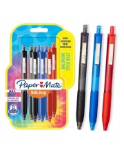 Długopis automatyczny Paper Mate Inkjoy 300 RT, 8 sztuk w 3 kolorach